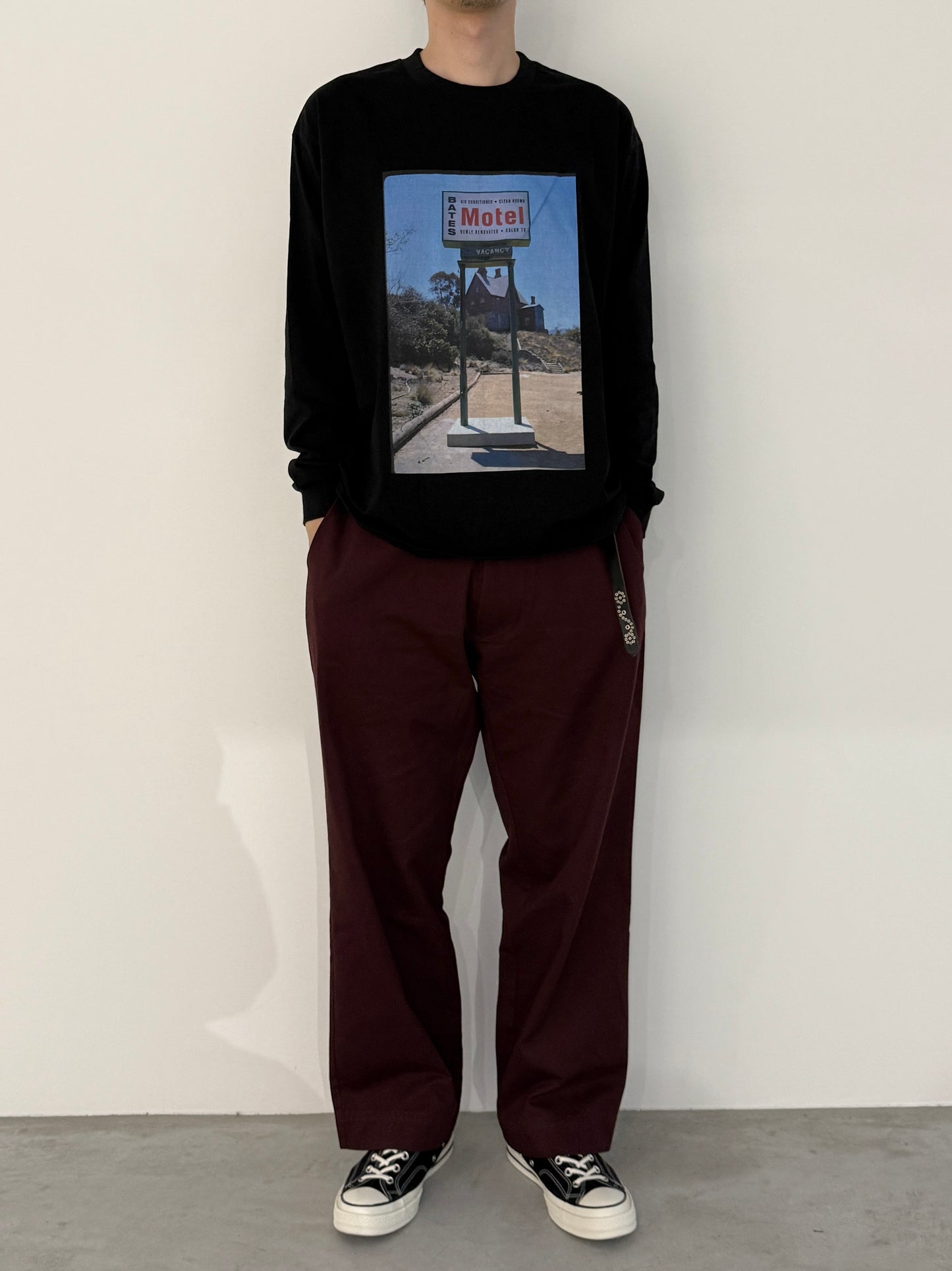 PSYCHO collection MOTELロンT