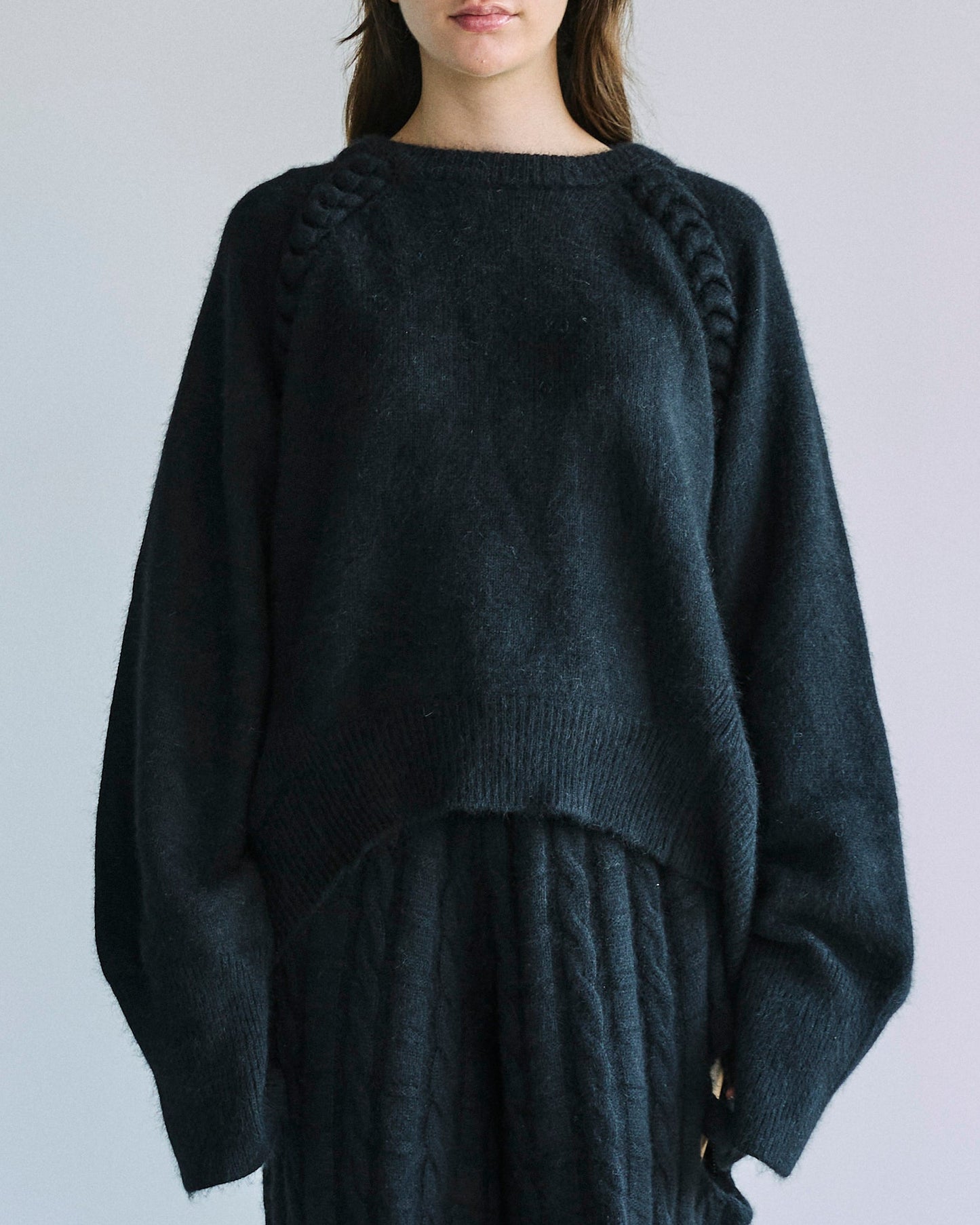 【BLACK FRIDAY SALE】チェーントリミングニット