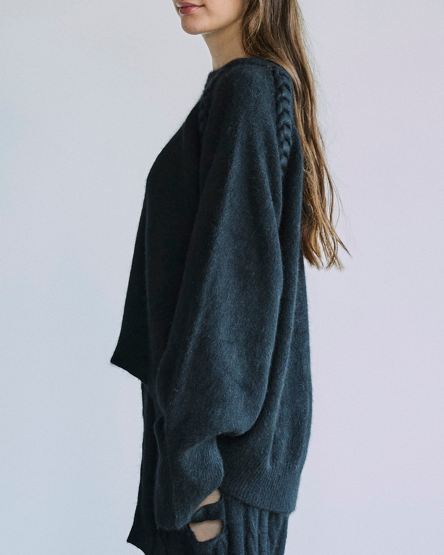 【BLACK FRIDAY SALE】チェーントリミングニット