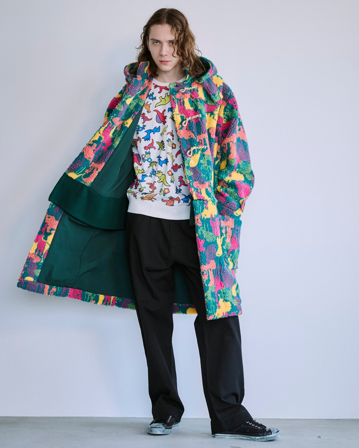 【BLACK FRIDAY SALE】ダイナソー2WAYダッフルコート