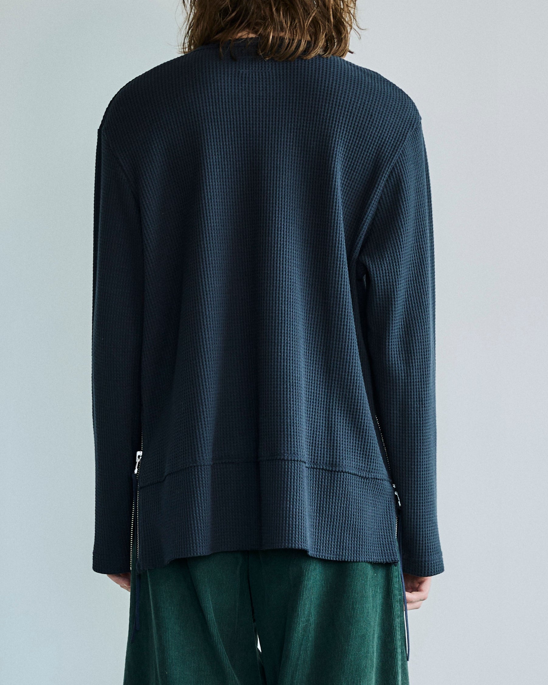 サイドジップサーマルカットソー – OPULENCE