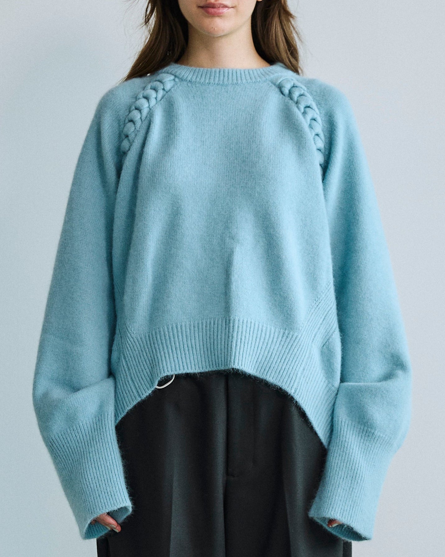 【BLACK FRIDAY SALE】チェーントリミングニット