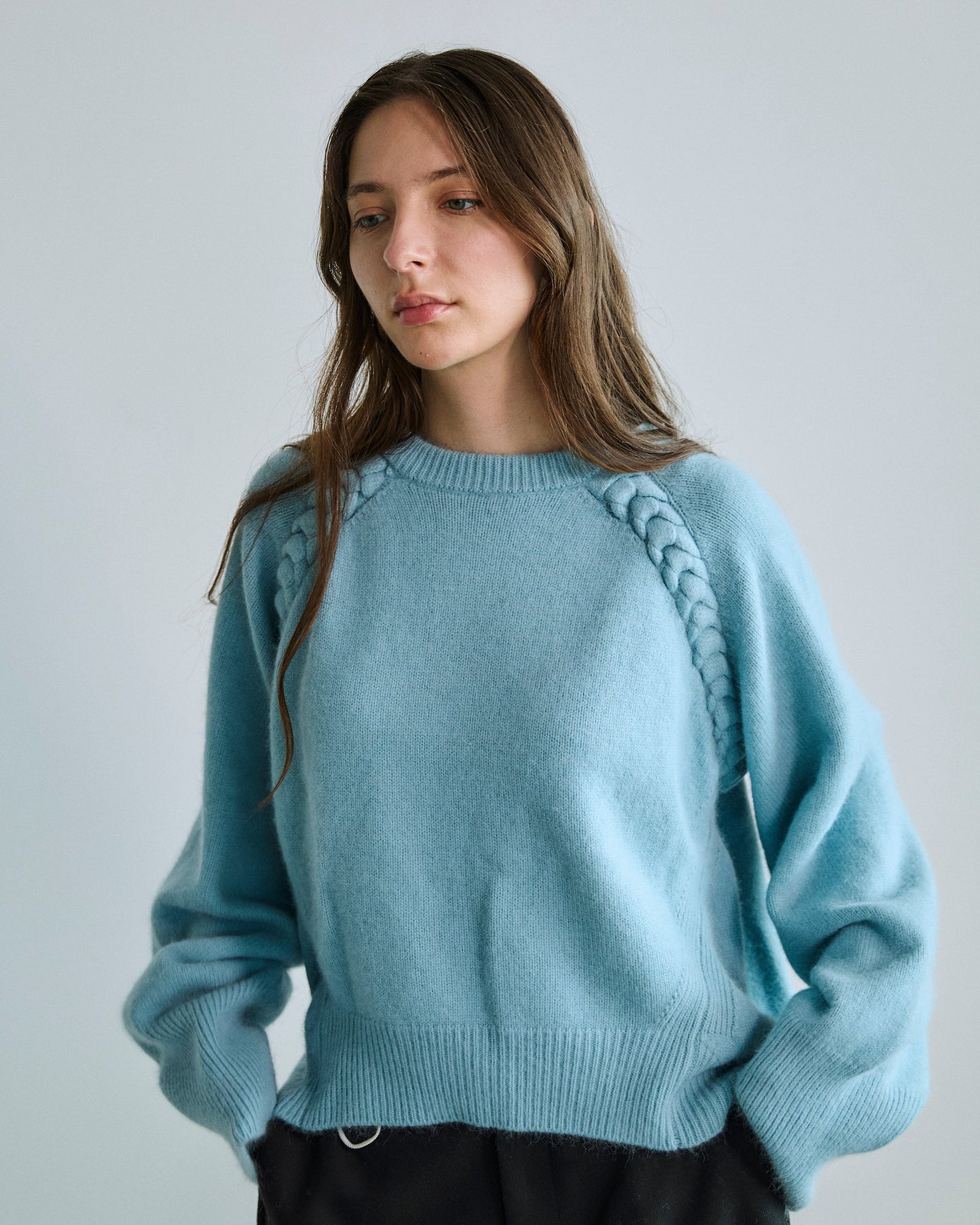 【BLACK FRIDAY SALE】チェーントリミングニット