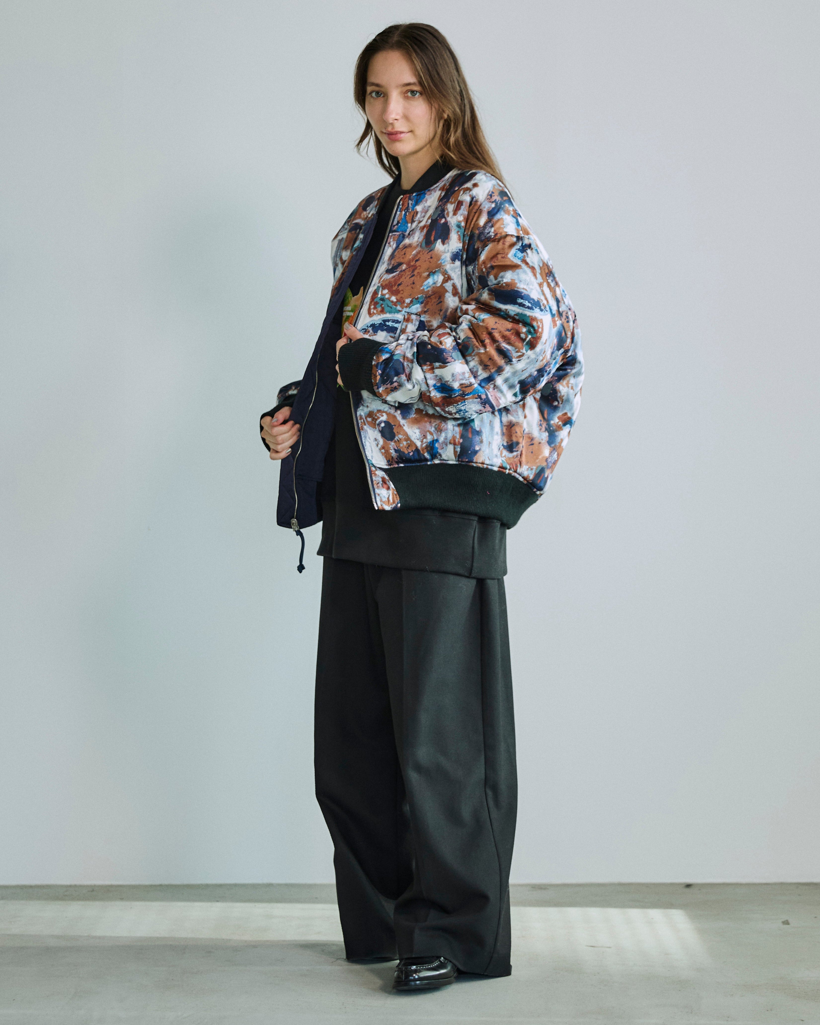 キルティングボンバージャケット – OPULENCE