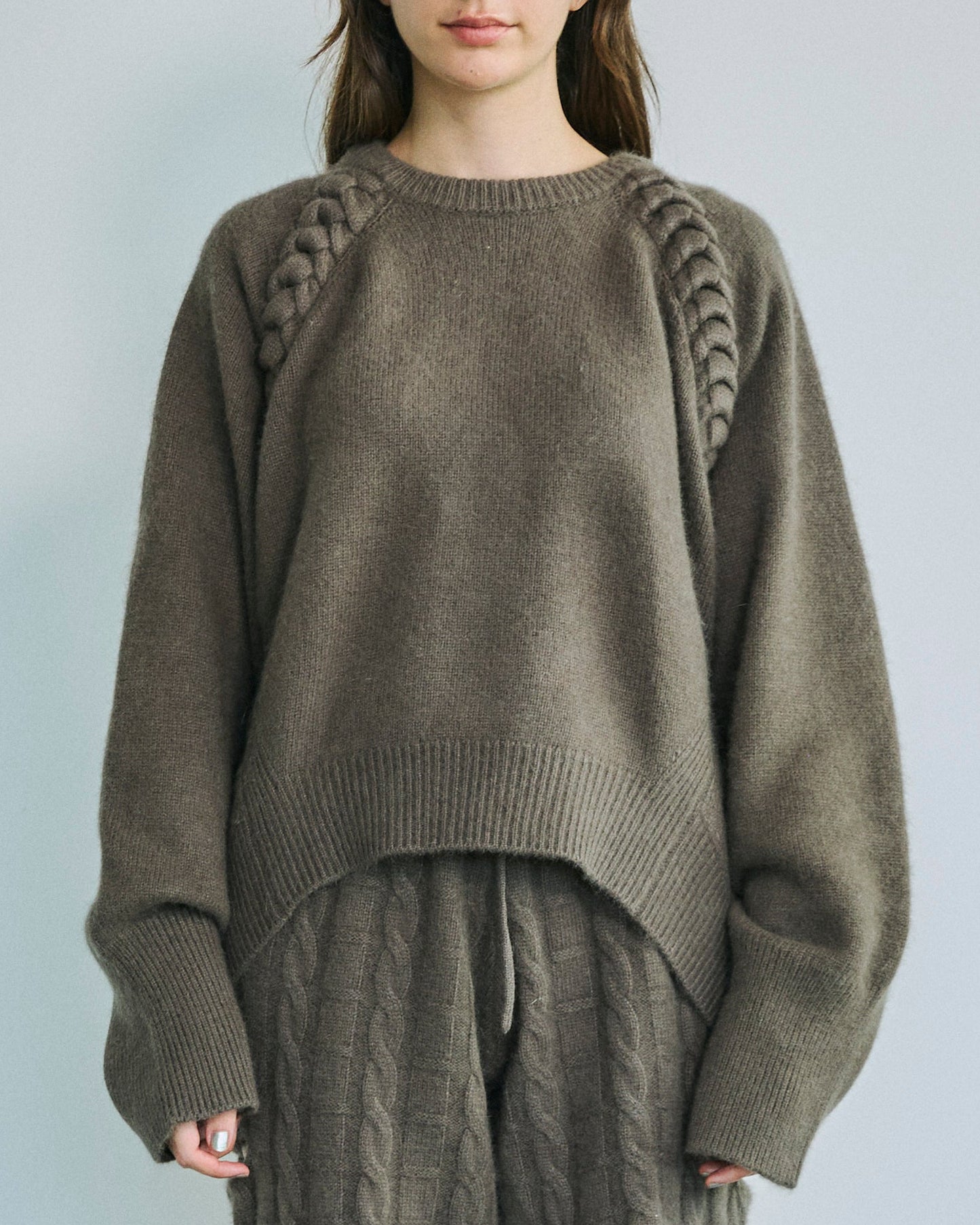 【BLACK FRIDAY SALE】チェーントリミングニット