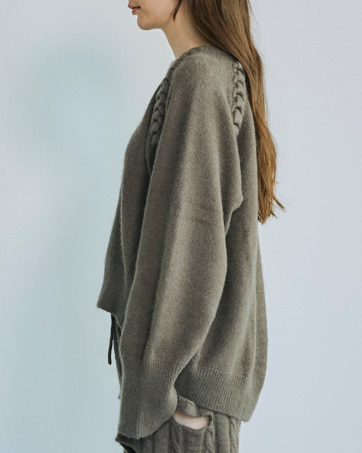 【BLACK FRIDAY SALE】チェーントリミングニット