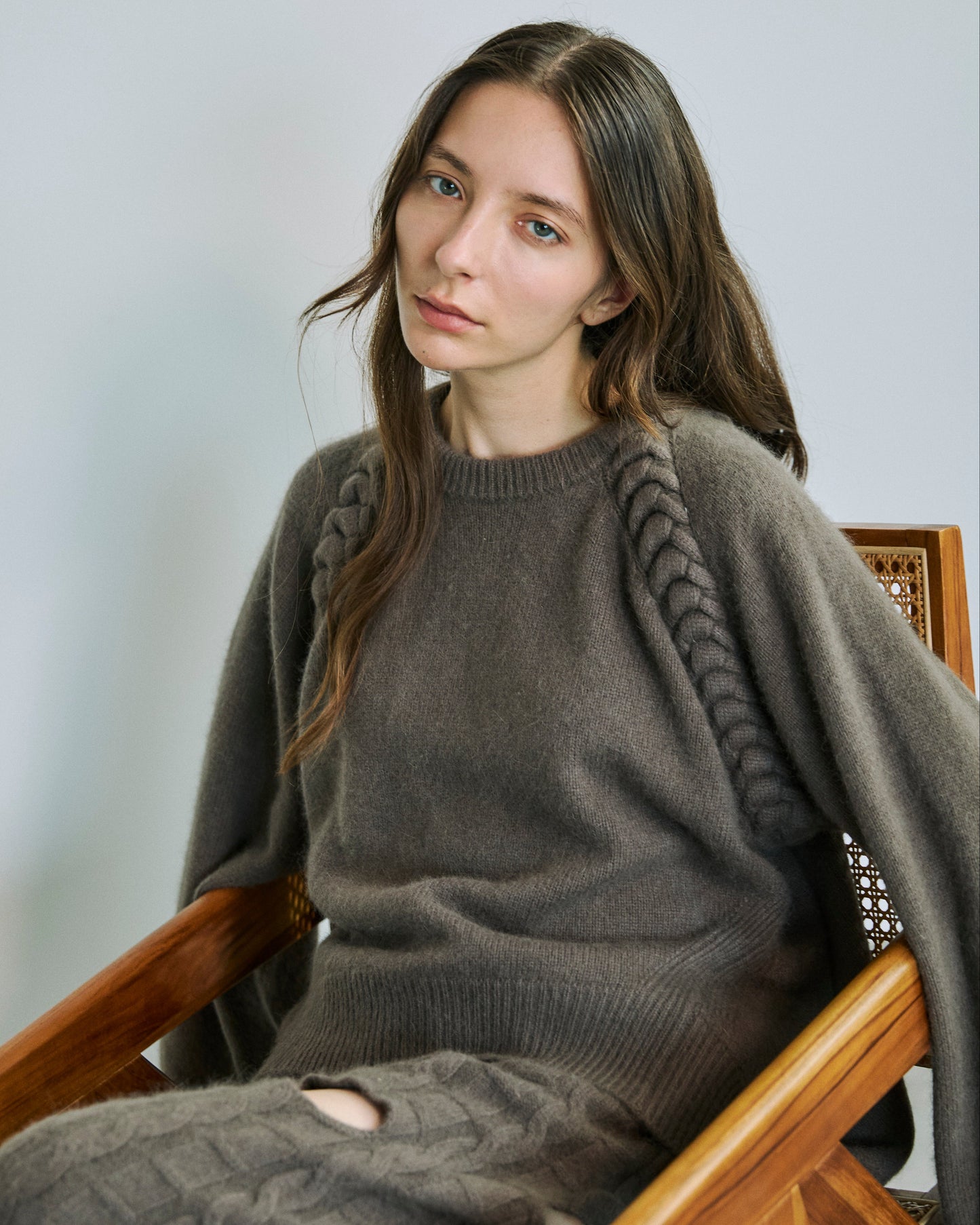 【BLACK FRIDAY SALE】チェーントリミングニット