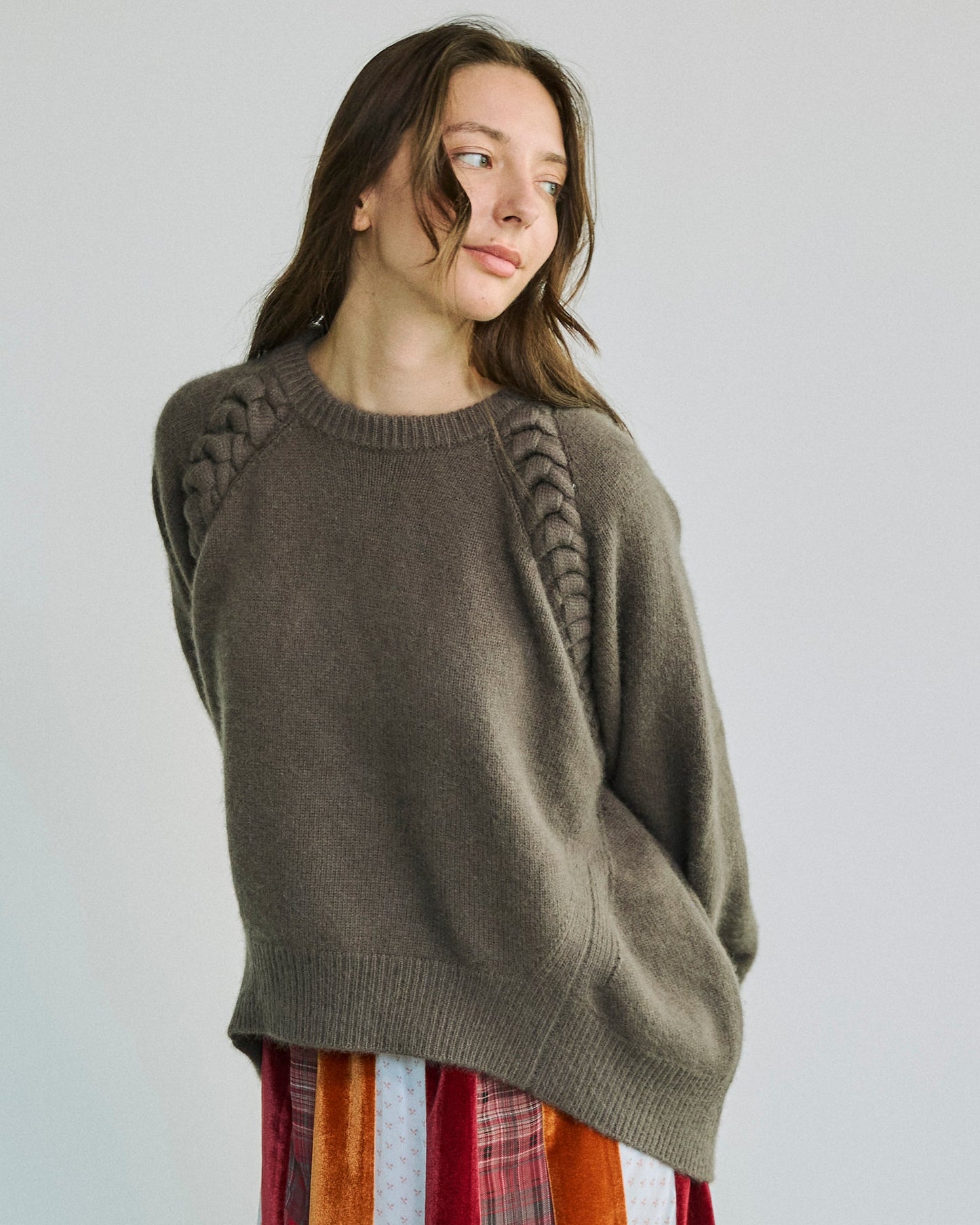 【BLACK FRIDAY SALE】チェーントリミングニット