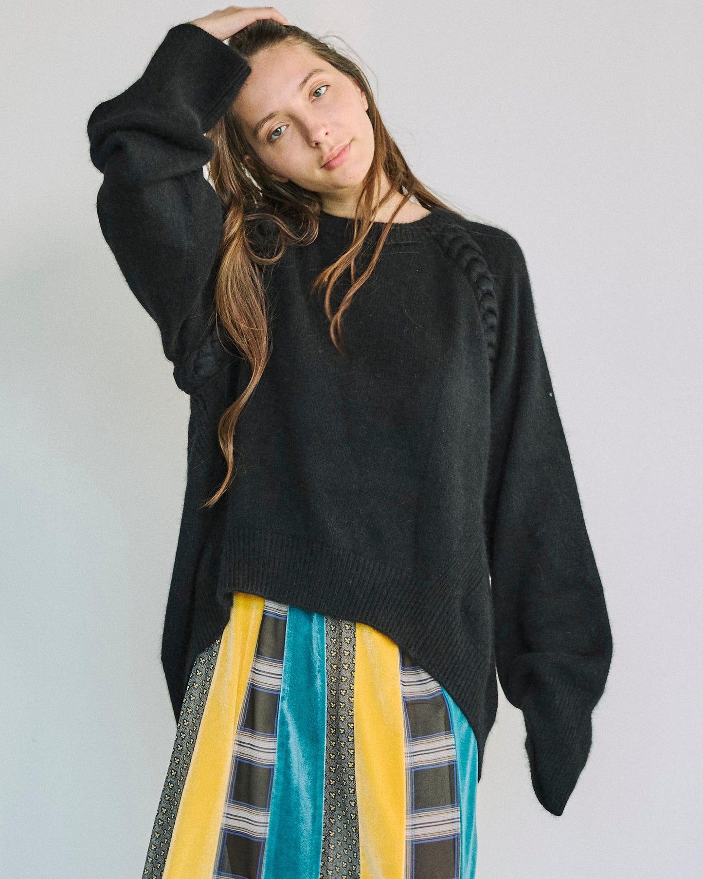 【BLACK FRIDAY SALE】チェーントリミングニット