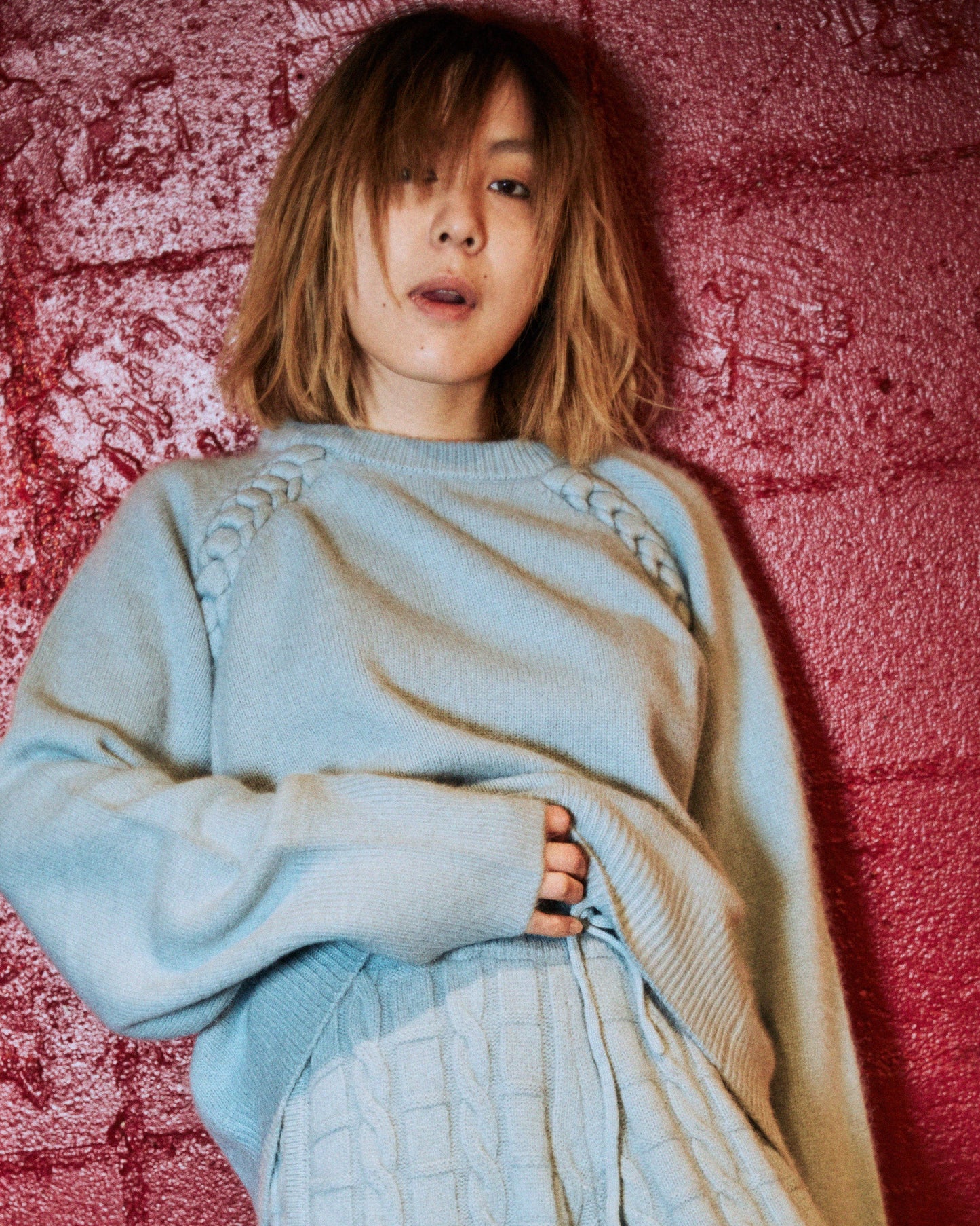 【BLACK FRIDAY SALE】チェーントリミングニット