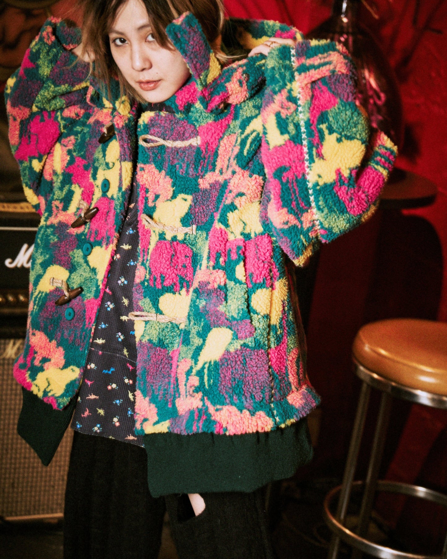 【BLACK FRIDAY SALE】ダイナソー2WAYダッフルコート