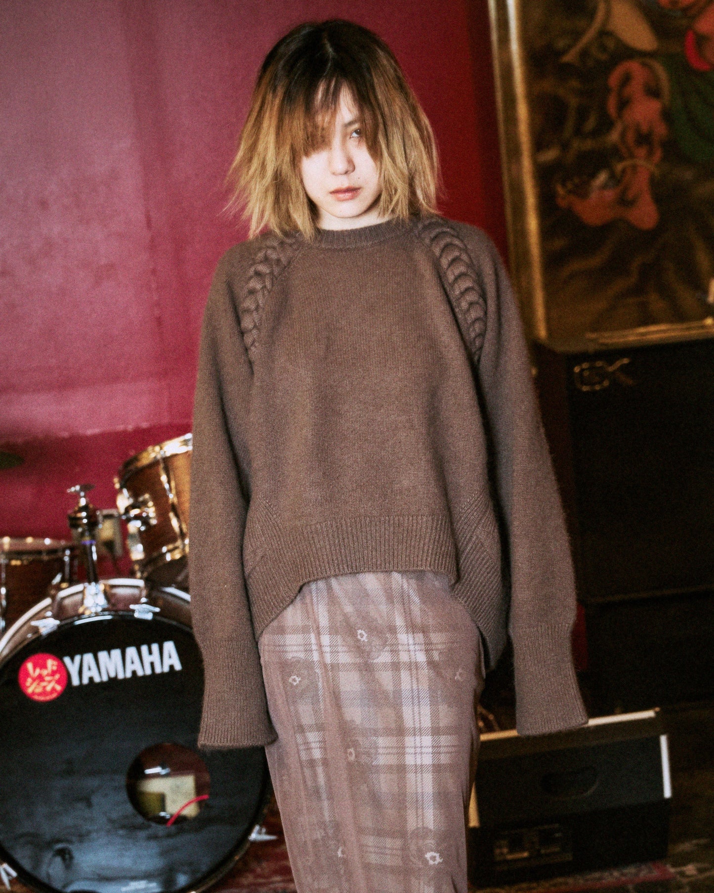 【BLACK FRIDAY SALE】チェーントリミングニット