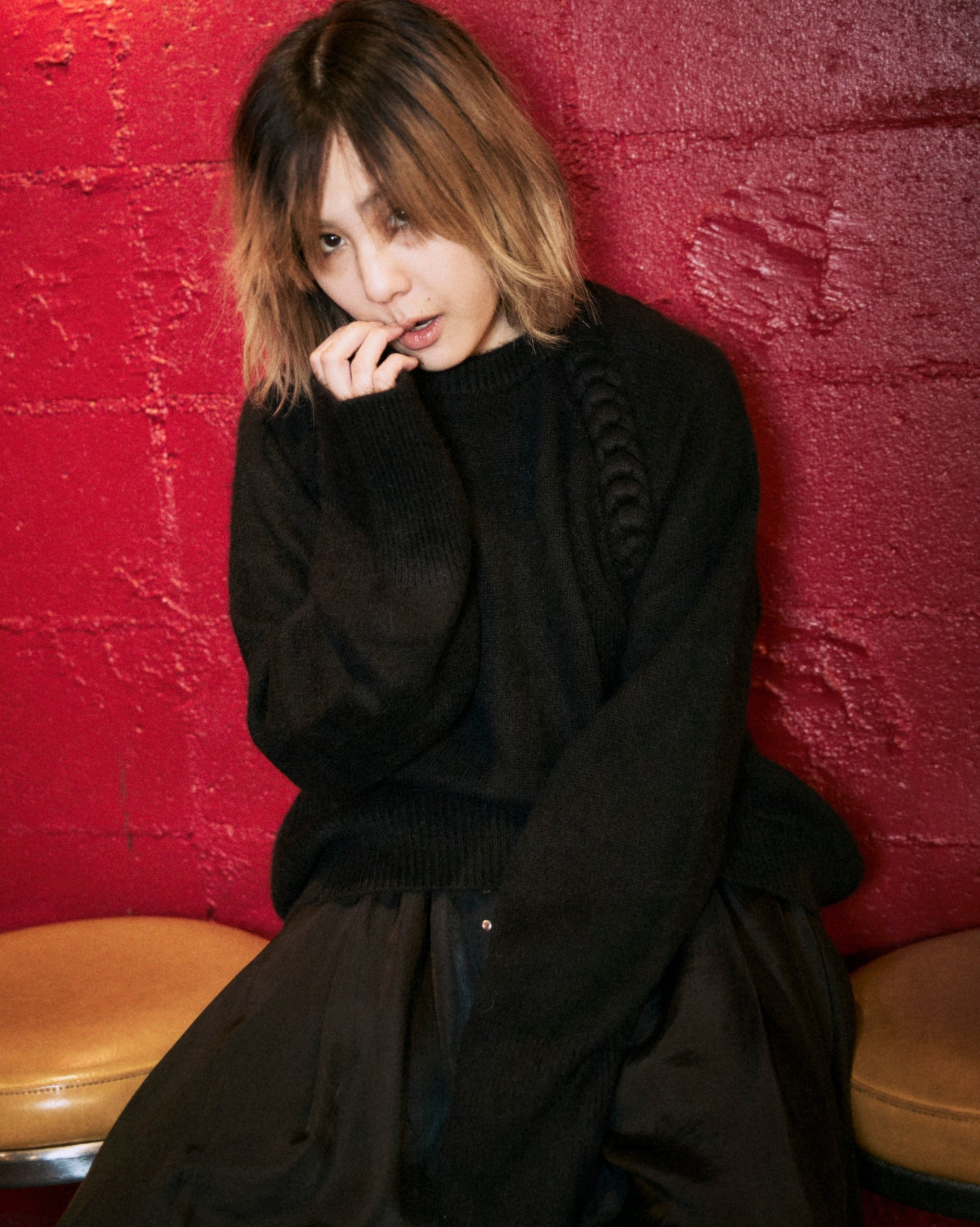 【BLACK FRIDAY SALE】チェーントリミングニット