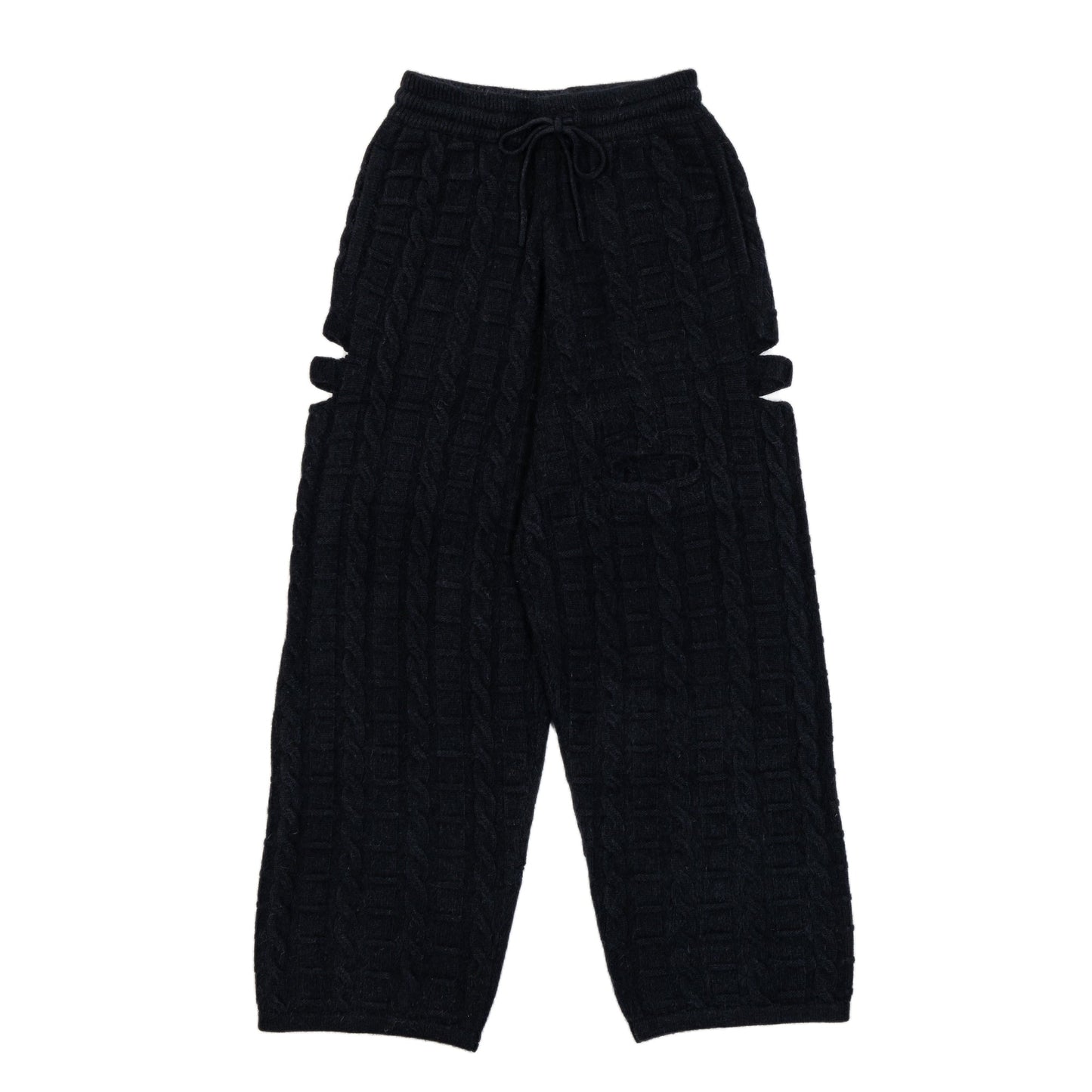 【BLACK FRIDAY SALE】カットアウトニットパンツ