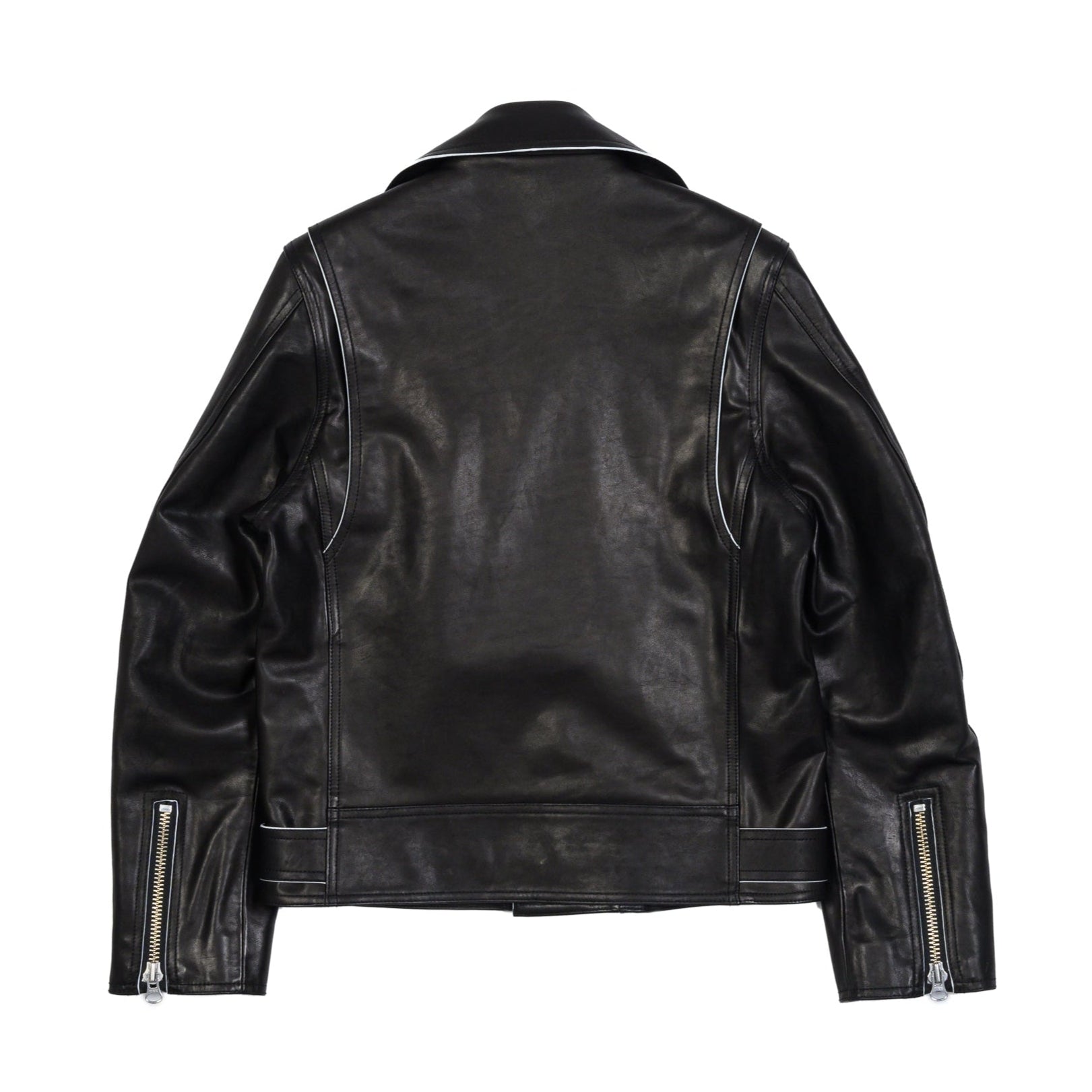 圧倒的存在感✨️クロコダイル 本革ライダースジャケット 黒 56 新品未使用品 圧倒的存在感✨️クロコダイル 本革ライダースジャケット 黒 56